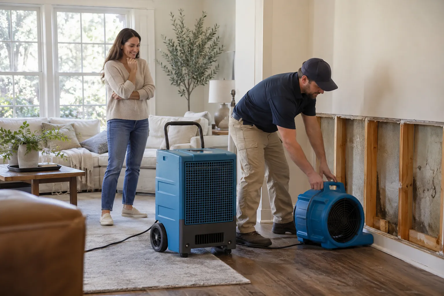 Water Damage Restoration in Columbia, SC