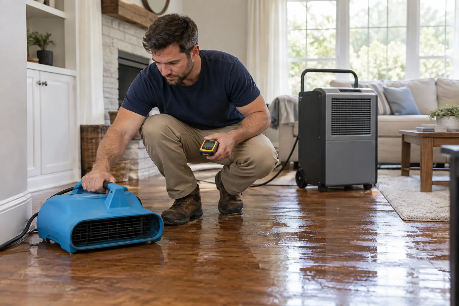 Water Extraction & Structural Drying in Columbia, SC